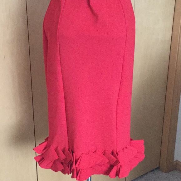 Chiara Boni La Petite RobeCobie Tiered-Hem Jersey - Picture 7 of 8